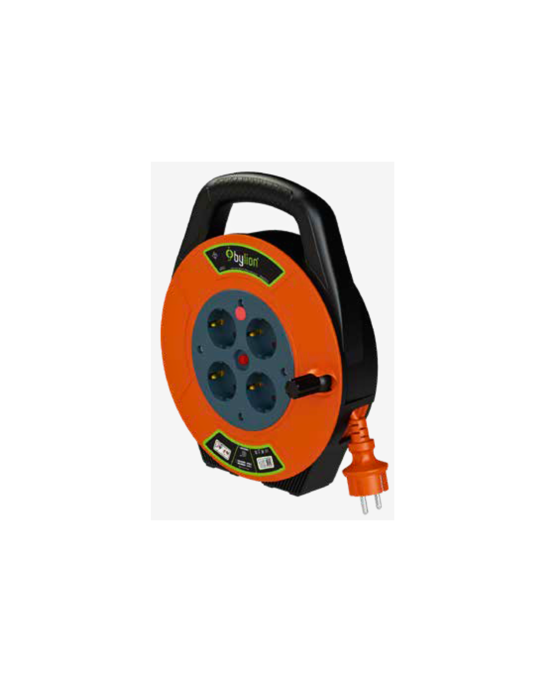 BYLION Plastik Makara 10m 3x1,5mm TTR KABLO PKE-10315-F