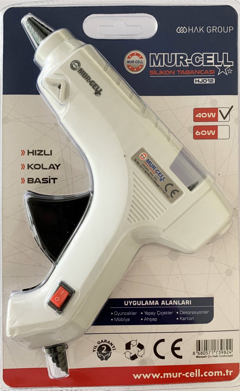 Mur-Cell HJ012 40W Hızlı Silikon Tabancası Beyaz