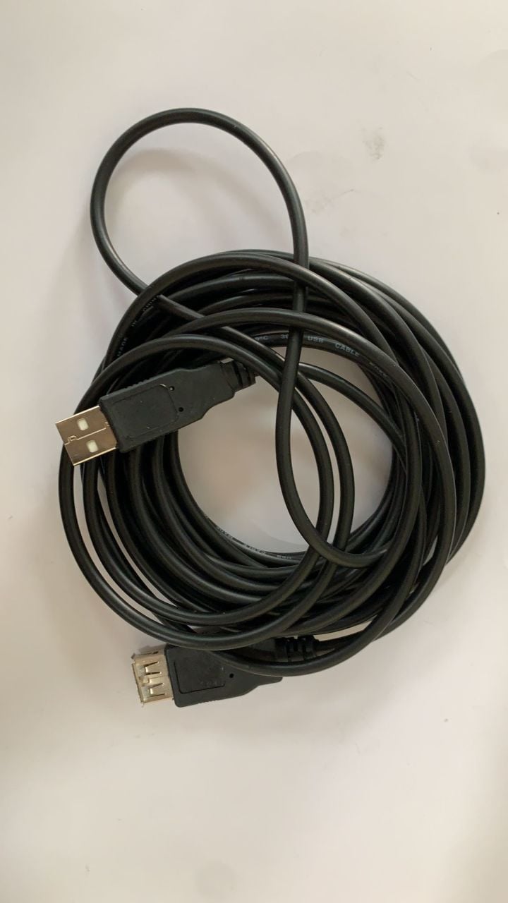 S-link SL-AF2005 Usb2.0 5m Şeffaf Uzatma Kablo