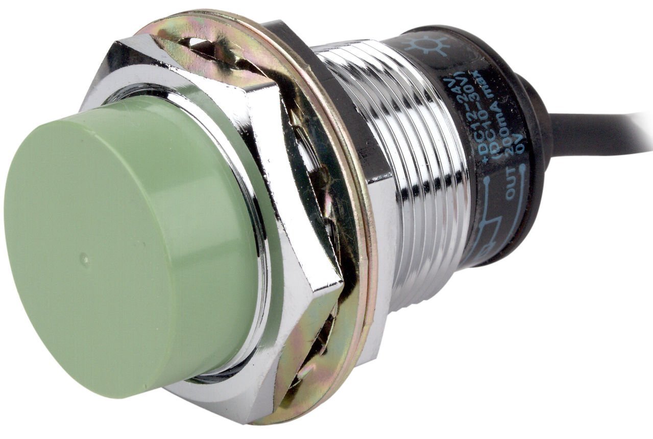 PR12-4AC 4mm NK 100-240VAC Silindir Gövdeli Endüktif Sensör