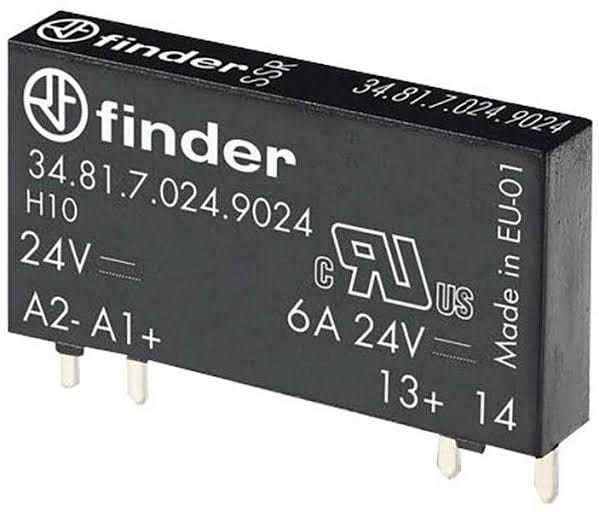 34.81.7.024.9024 Ultra İnce Solid Röle 6A 24VDC, 24VDC