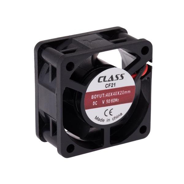 Class 60x60x15 DC Aksiyel Fan 12 Volt