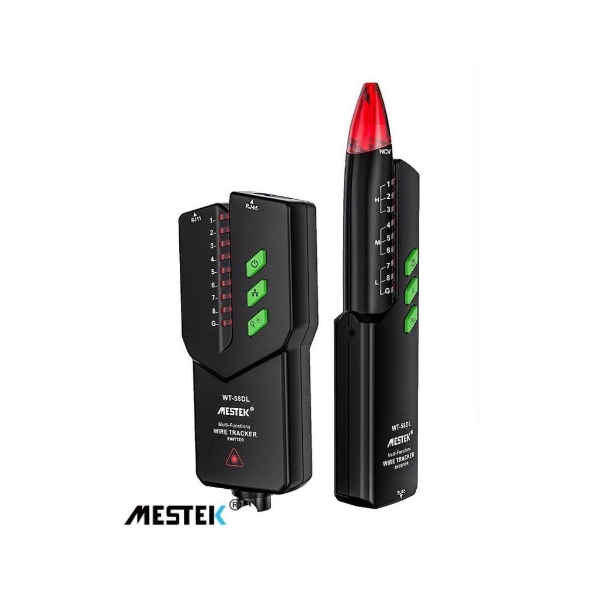 Mestek WT-58DL Kablo Test Cihazı (Fiberoptik Kablo Dahil)