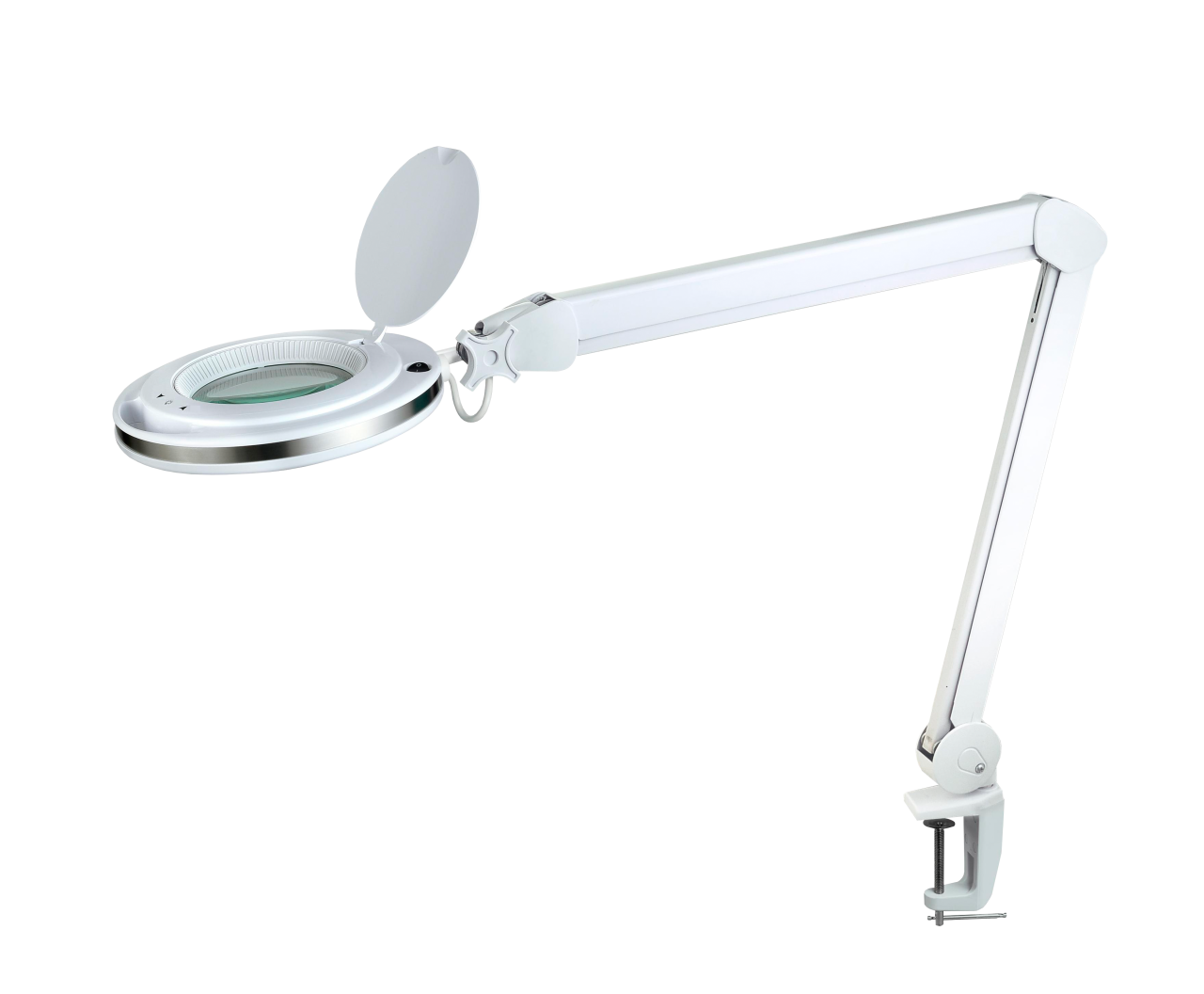 Loyka 6017-8 Ayarlanabilir Led Işık Seviyeli Masaüstü Büyüteç 8X Diopter