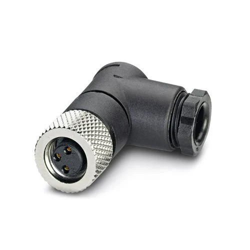 M0803FA M8 3-Pin Dişi 90 Derece Soket