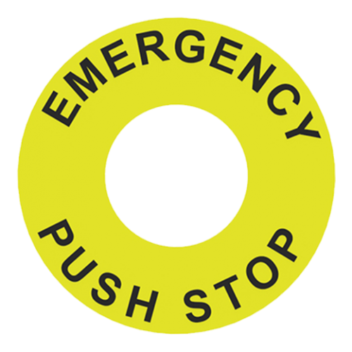 AUTONICS SA-NS Q60 Emergency Etiket