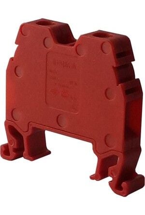 ONKA 1047 Klemens Vida Bağlantılı Tek Katlı 10mm Kırmızı
