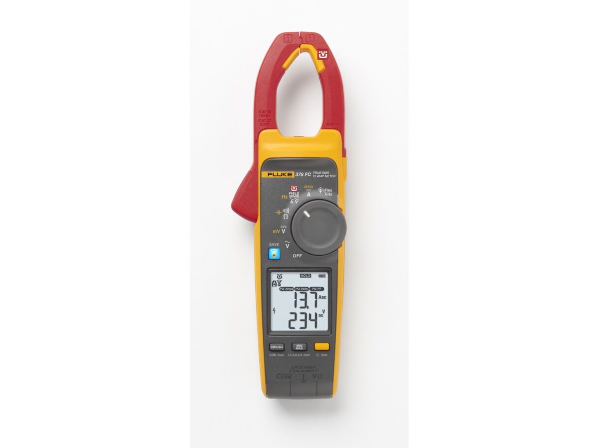 Fluke 378 FC Pensampermetre Temassız Gerilim Ölçer