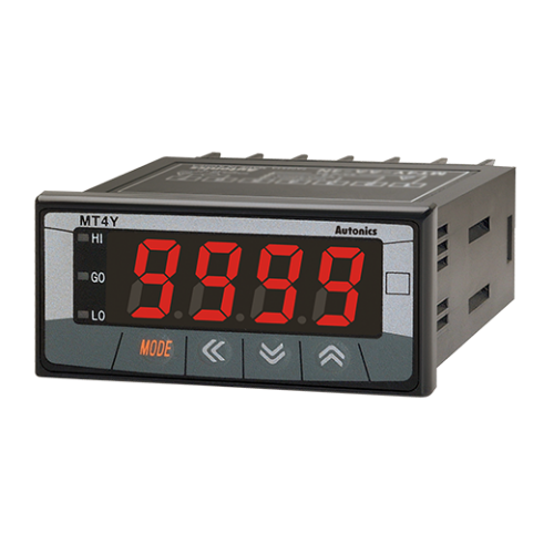 Autonics MT4W-DA-1N Dijital Ampermetre 0-5A Dc 12-24VDC