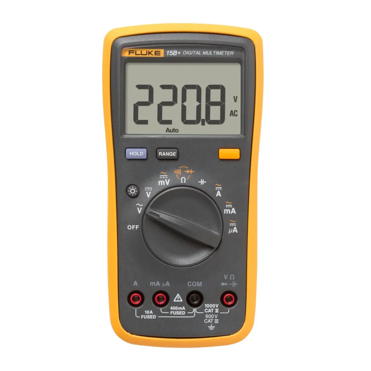 Fluke 15B+ Dijital Multimetre ve Unit AC Voltaj Dedektörü