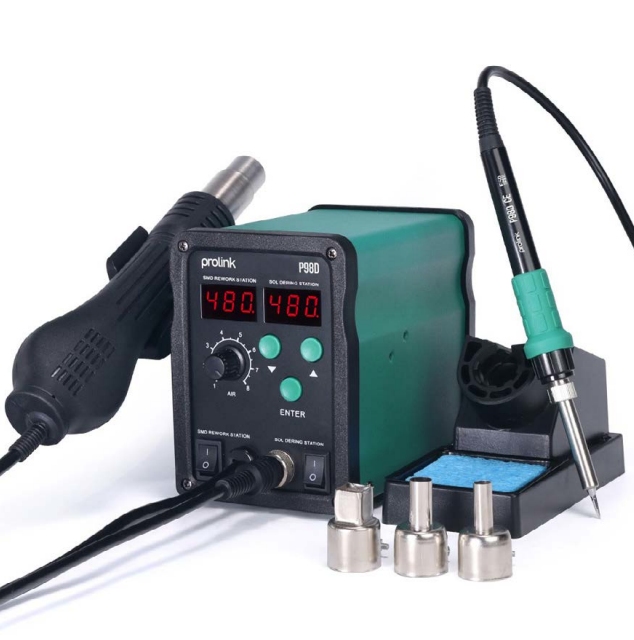Prolink P-98D Lehimleme ve Sökme İstasyonu