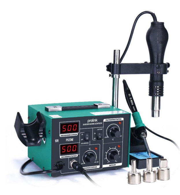 Prolink P-52DW Lehimleme ve Sökme İstasyonu