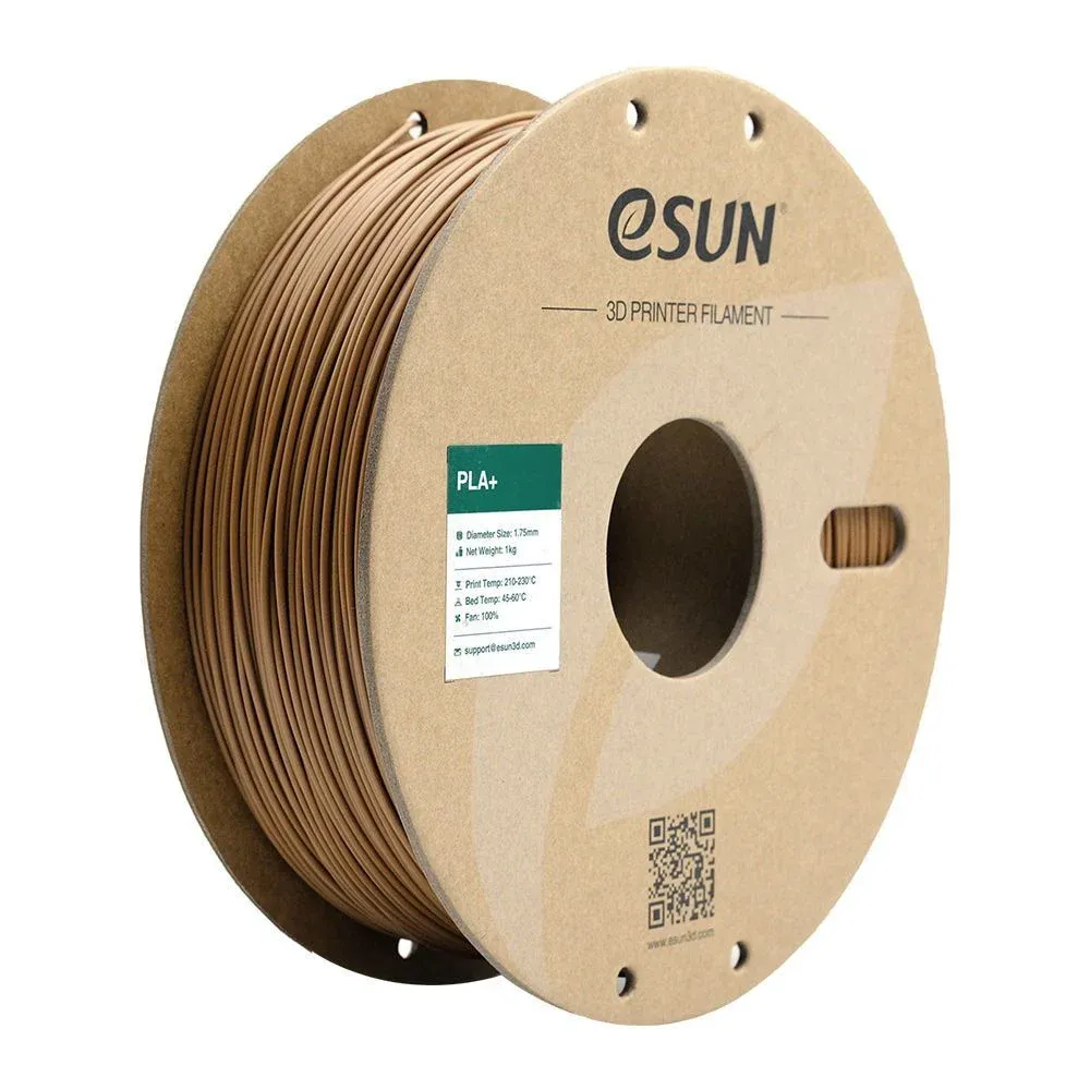 eSUN Pla+ Filament 1.75mm 1 KG Açık Kahverengi