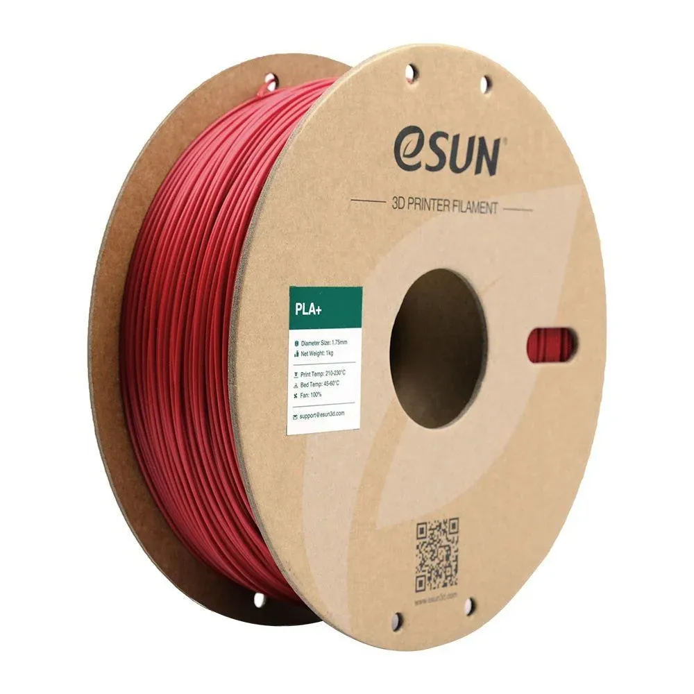 eSUN Pla+ Filament 1.75mm 1 KG Ateş Kırmızı