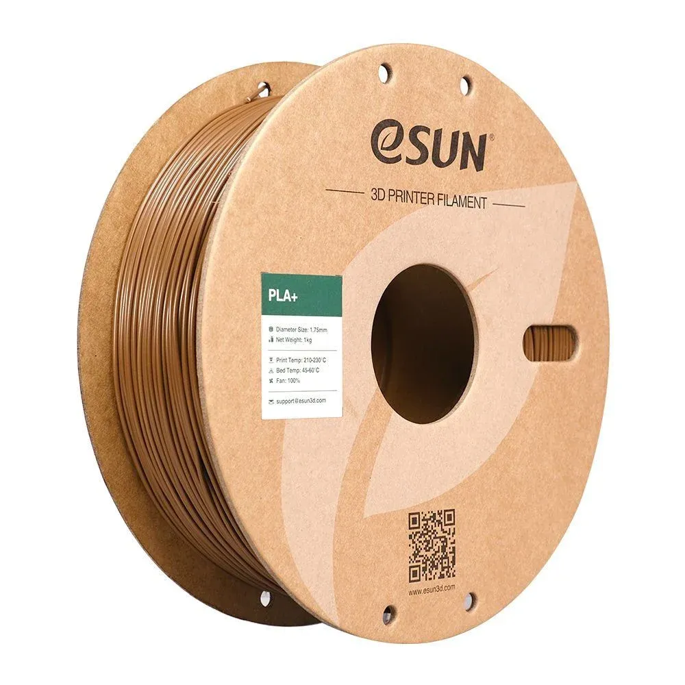 eSUN Pla+ Filament 1.75mm 1 KG Kahverengi