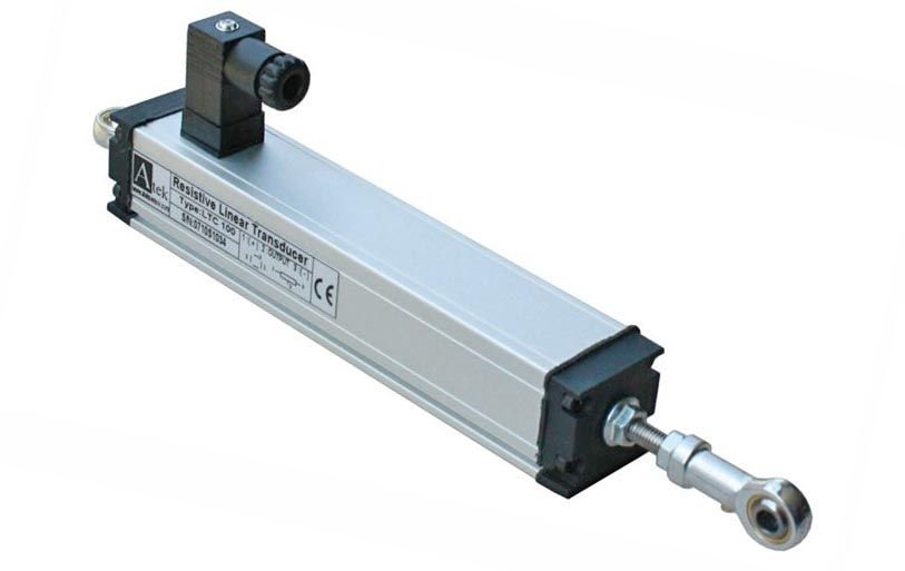 60cm Çift Mafsallı Kare Gövdeli 4-20mA Analog Çıkışlı Lineer Cetvel
