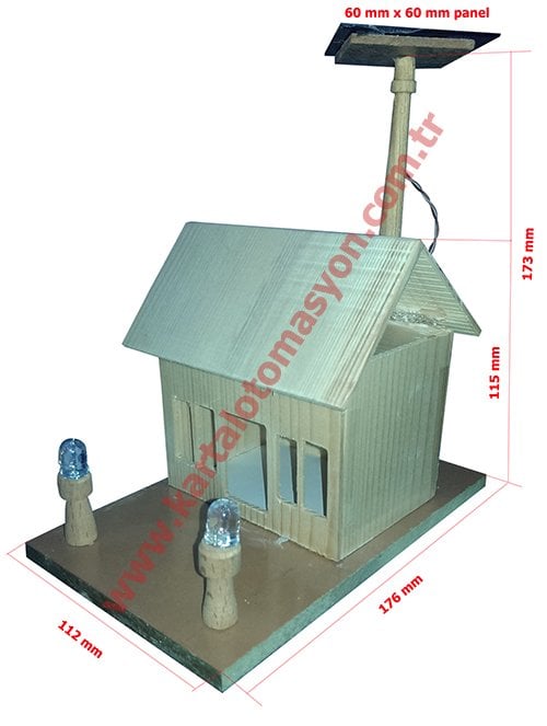 Güneş Enerjili Ev Proje Ödevi 129,48 TL