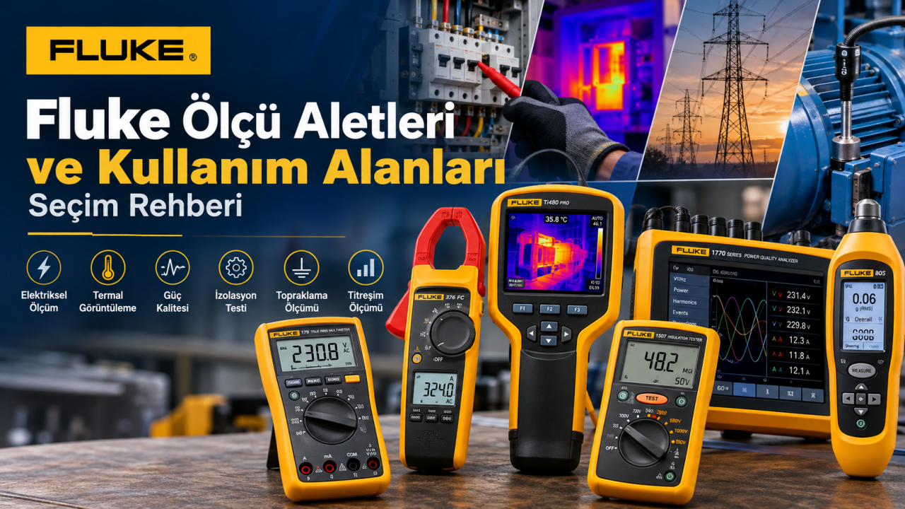 Fluke Ölçü Aletleri ve Kullanım Alanları: Seçim Rehberi