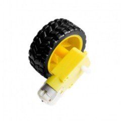 Robot Tekerlek ve DC Motor Seti
