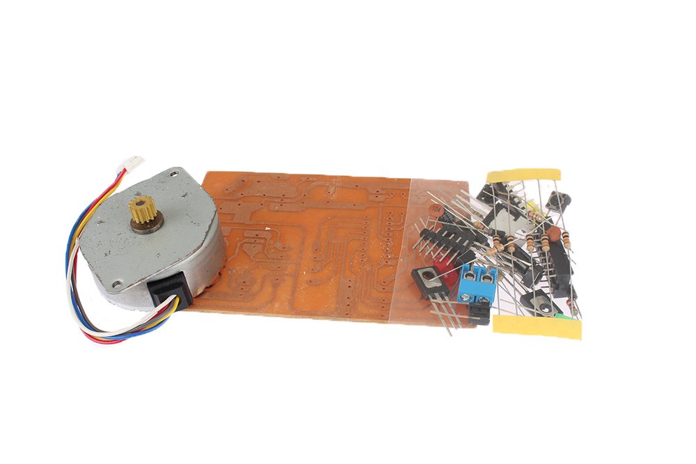 PIC 16F628A ile Step Motor Kontrol Devresi Montesiz