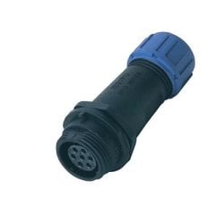 IP68 SP1311/S3IIN 5-8mm Kablo Tipi Dişi Su Geçirmez Konnektör