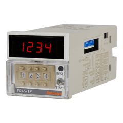FX4S 48X48mm 24-48VDC / 24VAC NPN/PNP Yukarı-Aşağı Sayıcı-Zamanlayıcı