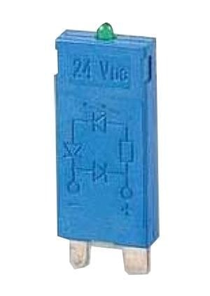 99.01.0.230.98 Yeşil Led+Varistör; 110240V AC/DC Modül