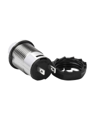 12mm Plastik Krom Buton