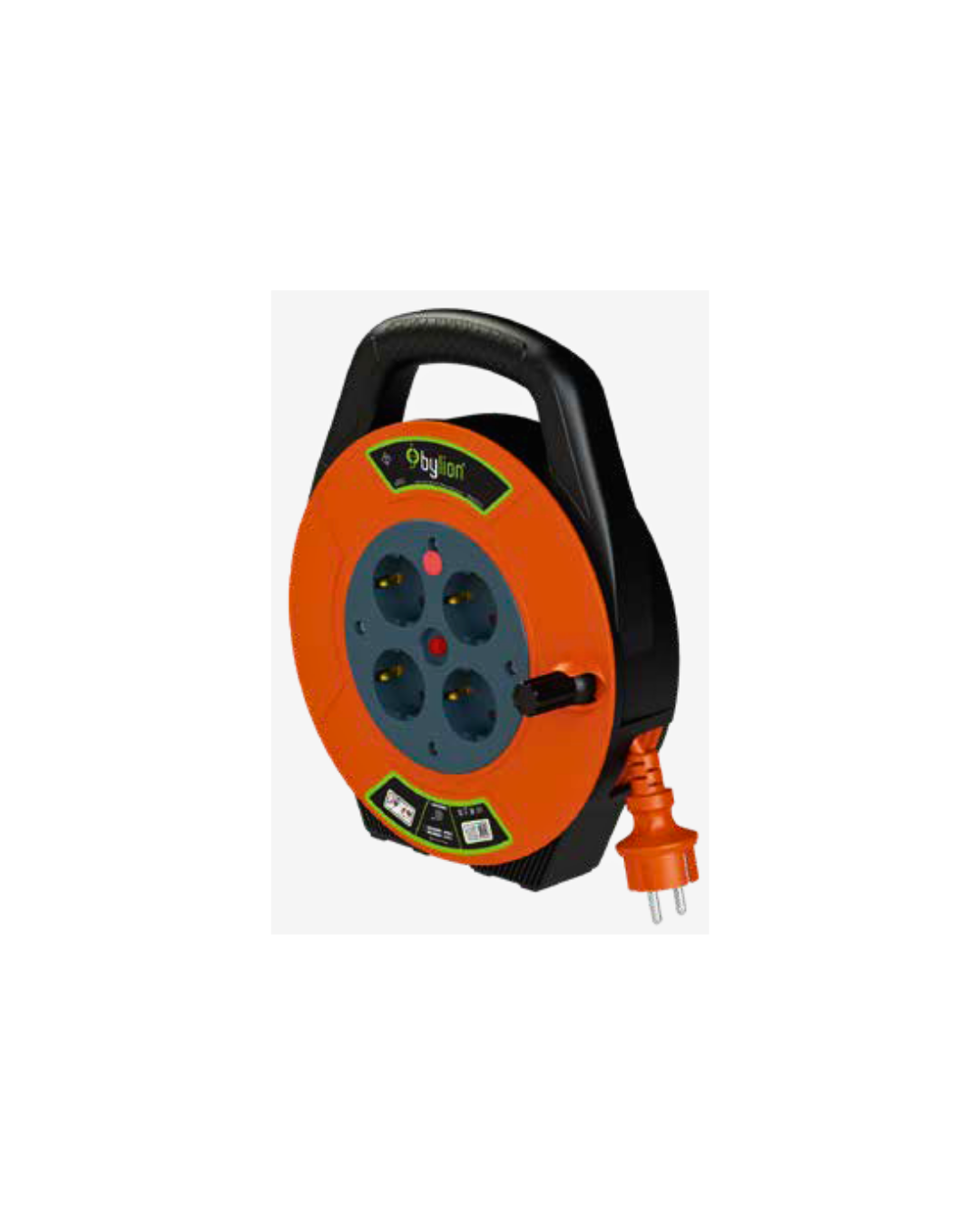 BYLION Plastik Makara 10m 3x1,5mm TTR KABLO PKE-10315-F