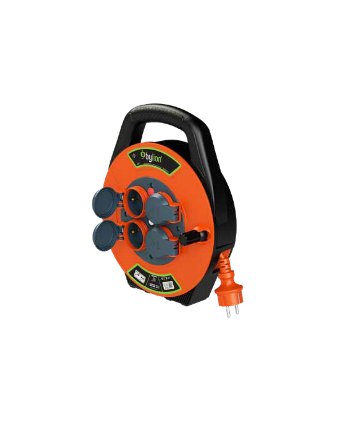 BYLION Plastik Makara 10m 3x1,5mm TTR KABLO KAPAKLI PKP-10315-F