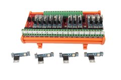 ESconn SST16-245RTS 16 Kanal 24v dc 5A SSR Röle Kartı