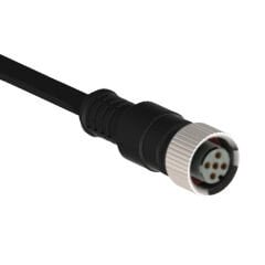 M125FSPC-CB5 M12 5-Pin Dişi Düz 5 m PVC Sensör Kablosu