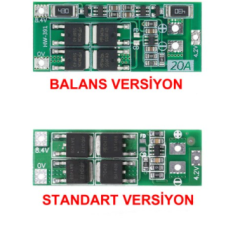 BMS 2S 20A Balans Koruma Kartı