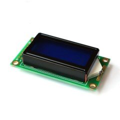 0802A 8x2 Karakter Lcd Modül Mavi