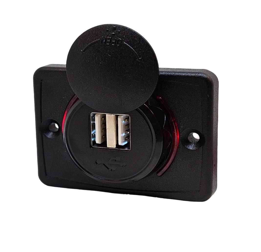 IC-266C-2 Pano Tip İkili Usb Kulaklı - Şarj