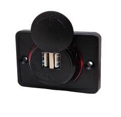 IC-266C-2 Pano Tip İkili Usb Kulaklı - Şarj