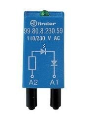 99.80.9.024.99 Yeşil Led+Diyot (Standart Polerizasyon) 6-24V DC Modül