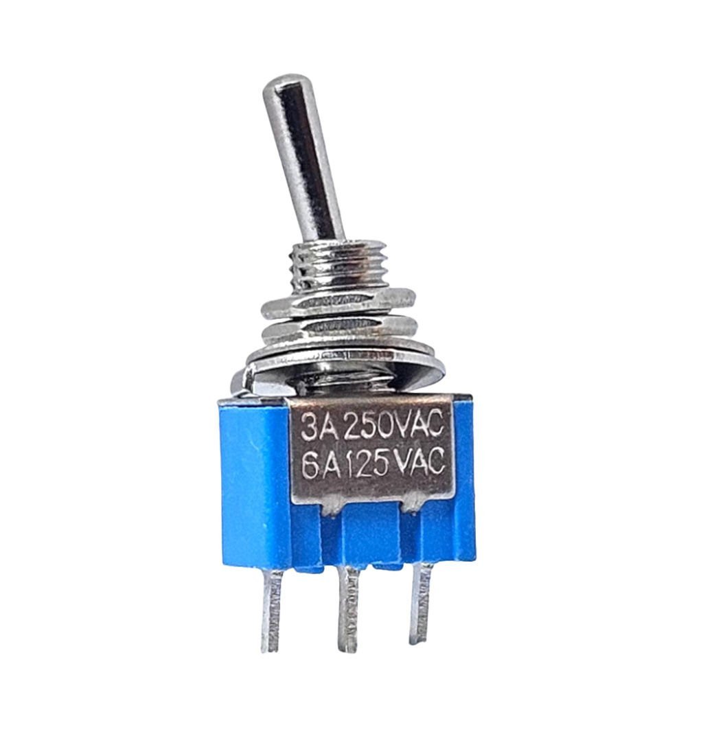 IC-139C Toggle Switch İğne Ayak ON-OFF 6mm