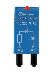 99.80.0.024.08 Kırmızı Led+Varistör 6-24V AC/DC Modül