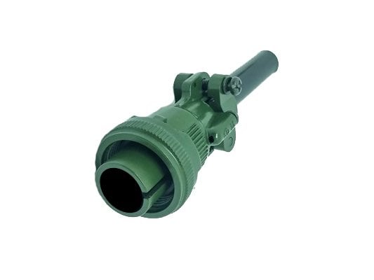14S-9 2pin 6A Düz Seyyar Dişi Konnektör