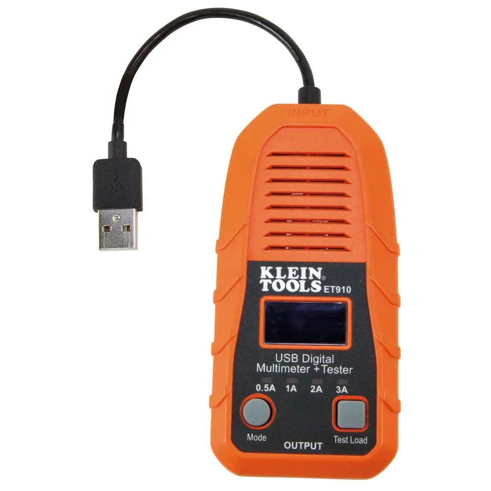 Klein Tools ET-910 USB Dijital Multimetre ve Test Cihazı – USB-A