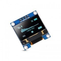 128x64 Oled Lcd 0.96 Mavi