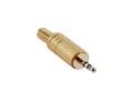 2.5mm Stereo Erkek Jack Gold
