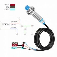 LJ12A3-4-Z/BX Endüktif Mesafe Sensörü