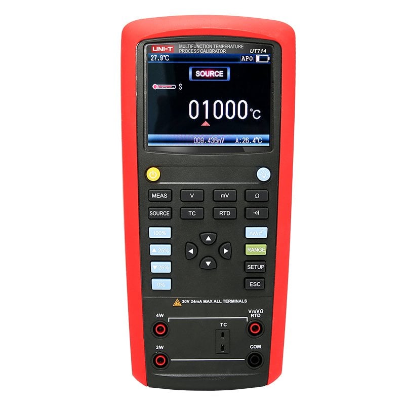 Uni-t UT 714 Çok Fonksiyonlu Sıcaklık Proses Kalibratörü