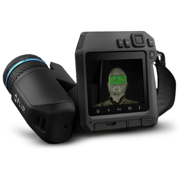 FLIR T540 EST Yüksek Vücut Sıcaklığı Tespiti için Termal Kamera