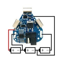 3S 12V Lityum Batarya BMS Koruma Kartı