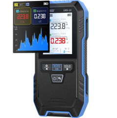FNIRSI ERD-10 4'ü 1 Arada Elektromanyetik Radyasyon ve EMF Ölçer