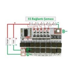 BMS 5S 100A Koruma Kartı