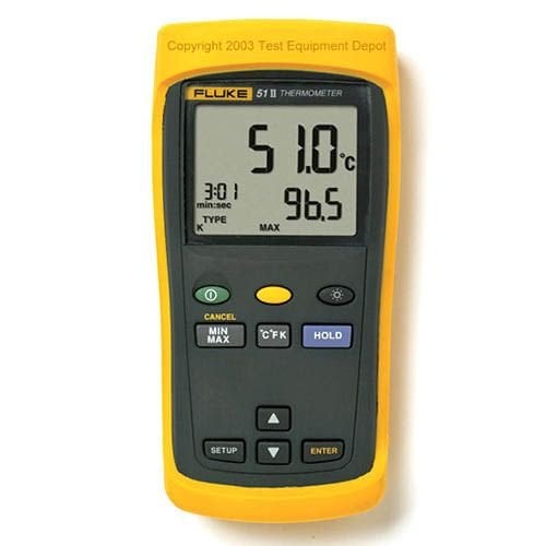 Fluke 52-II Thermocouple Thermometer